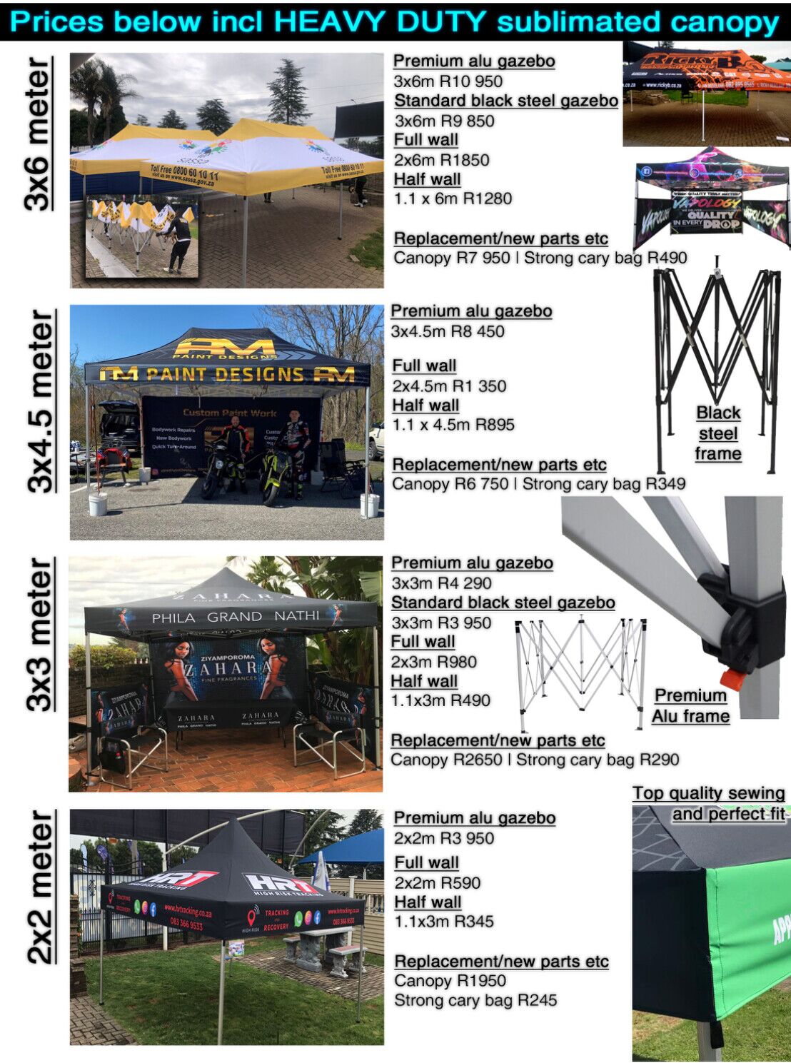 Buy direct from the flag and banner and branded gazebo printing factory